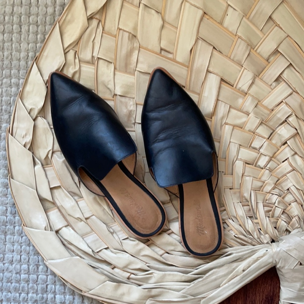 Black Madewell loafers/ flats